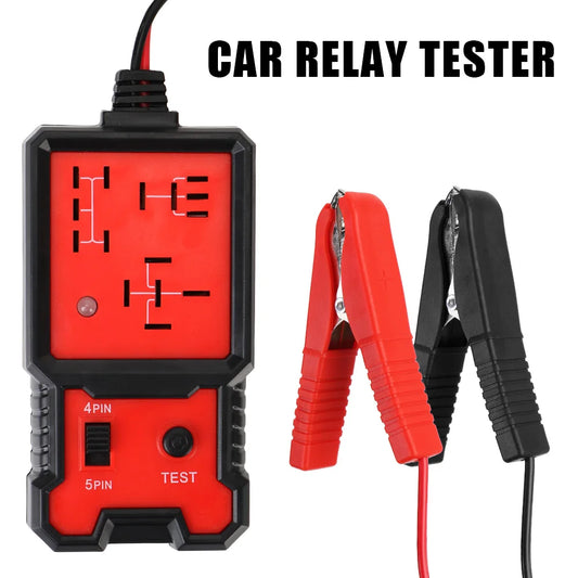 12V Car Relay Tester Battery Test LED Indicator Light Diagnostic Tool Electronics Automotive Accessories Truck Trailer Universal